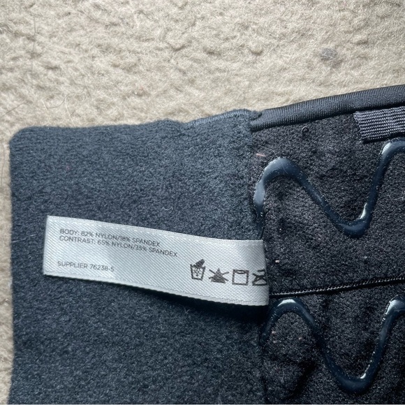 Ambrielle Black Lined Light Push Up Strapless Underwire Bra Size 38D - Picture 6 of 6